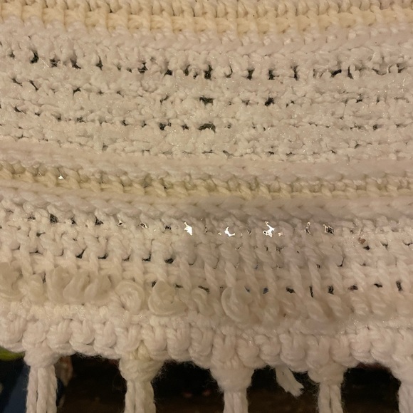 Handmade wall swag cream and white - Picture 2 of 3